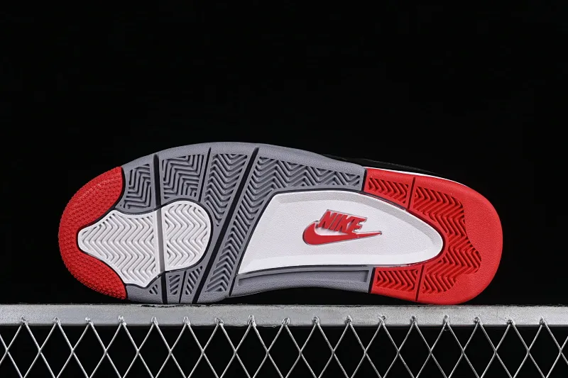 All categories Air Jordan Jordan series basketball shoes Air Jordan 4 GX foreign trade version Air Jordan 4 Retro "Bred Reimagined" AJ4 Joe 4 black red FV5029-006